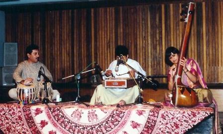 with Haren Tanna on tabla